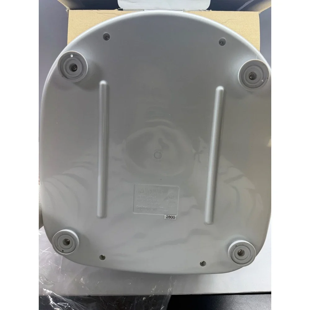 HoMedics FootExpert Luxury Foot Bath with Heat and Massage White FB-50